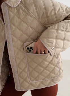 Quilted Femme Jacket*AIM’N Hot