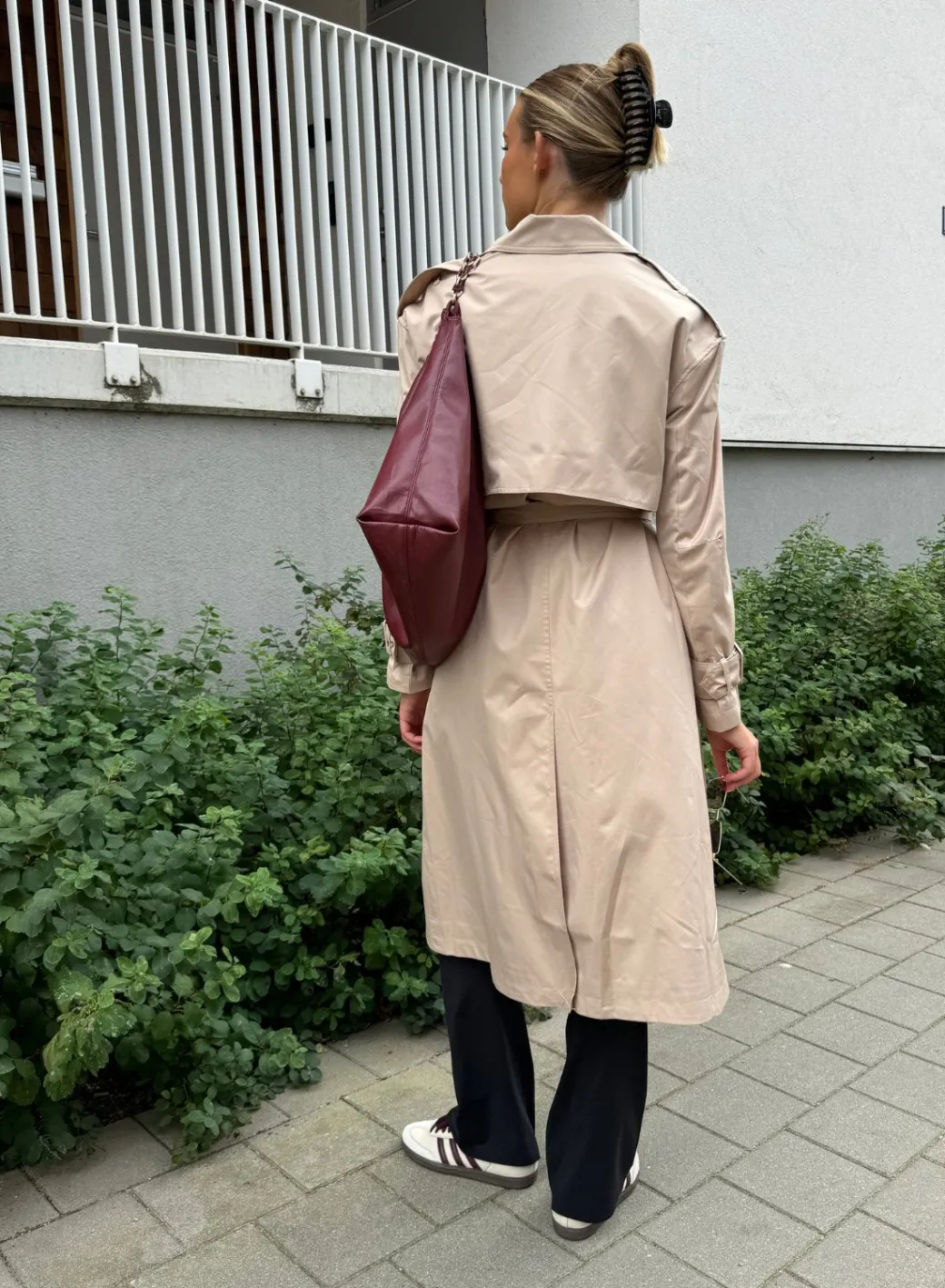 Recycled Tech Trench Coat*AIM’N Best