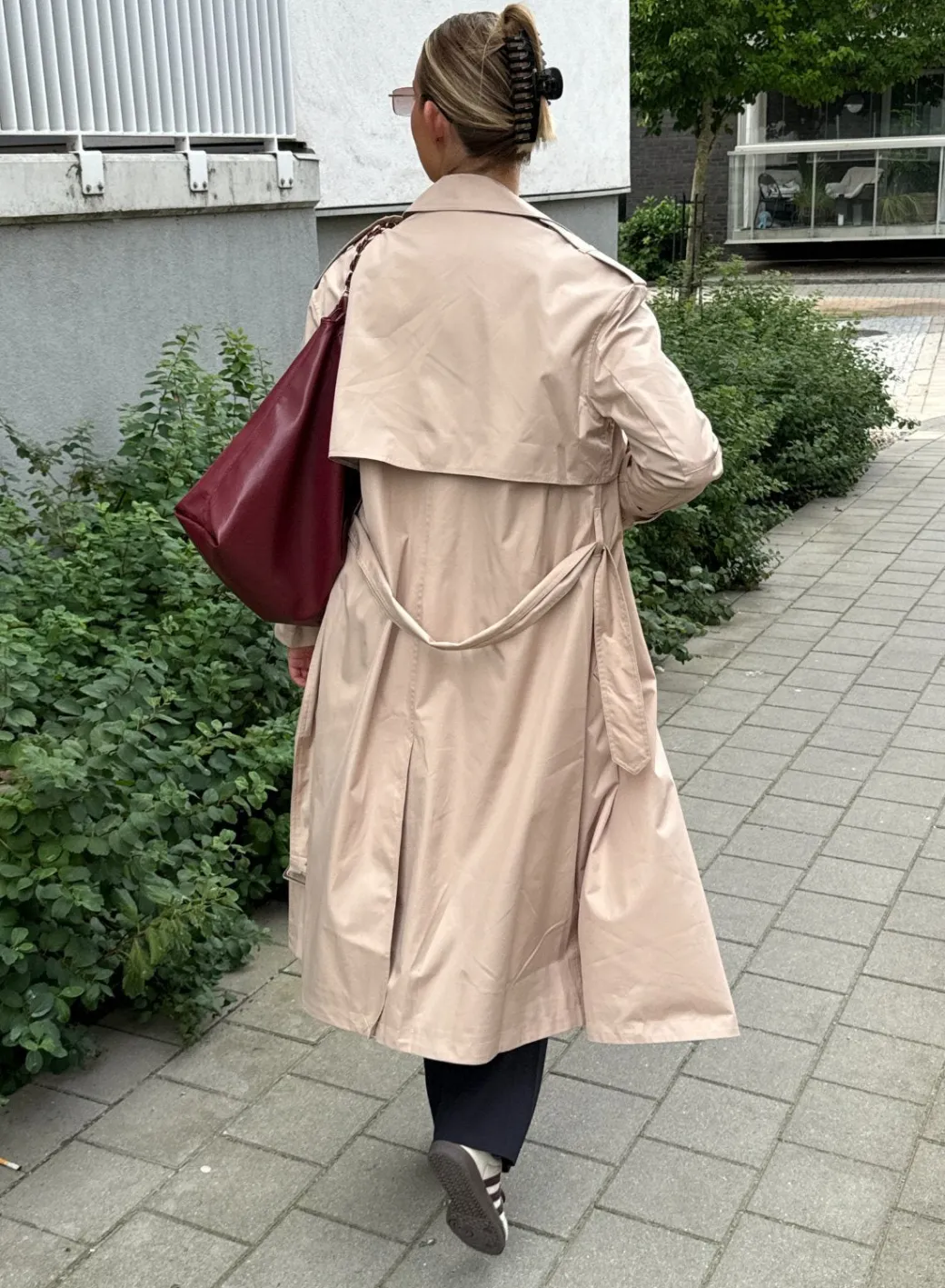 Recycled Tech Trench Coat*AIM’N Best