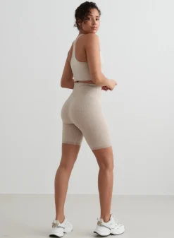 Ribbed Seamless Biker Shorts*AIM’N Best
