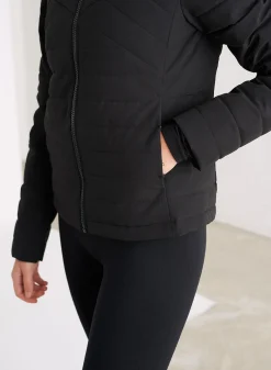 Black Padded Jacket*AIM’N Discount
