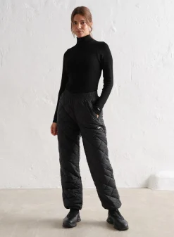 Black Quilted Pants*AIM’N Online