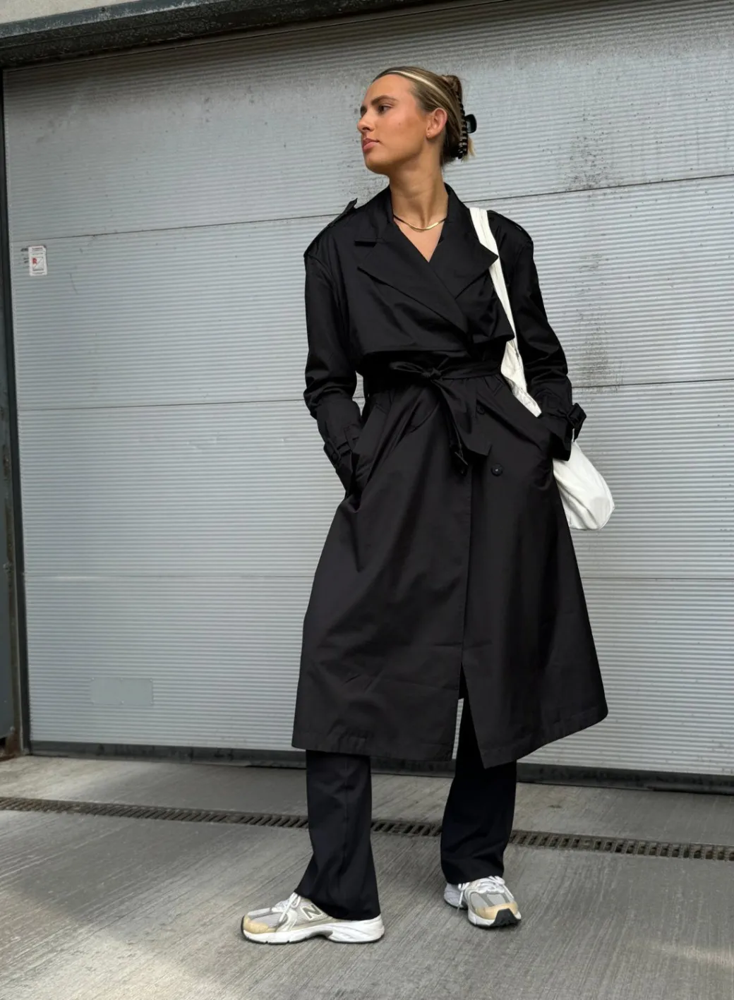 Recycled Tech Trench Coat*AIM’N New