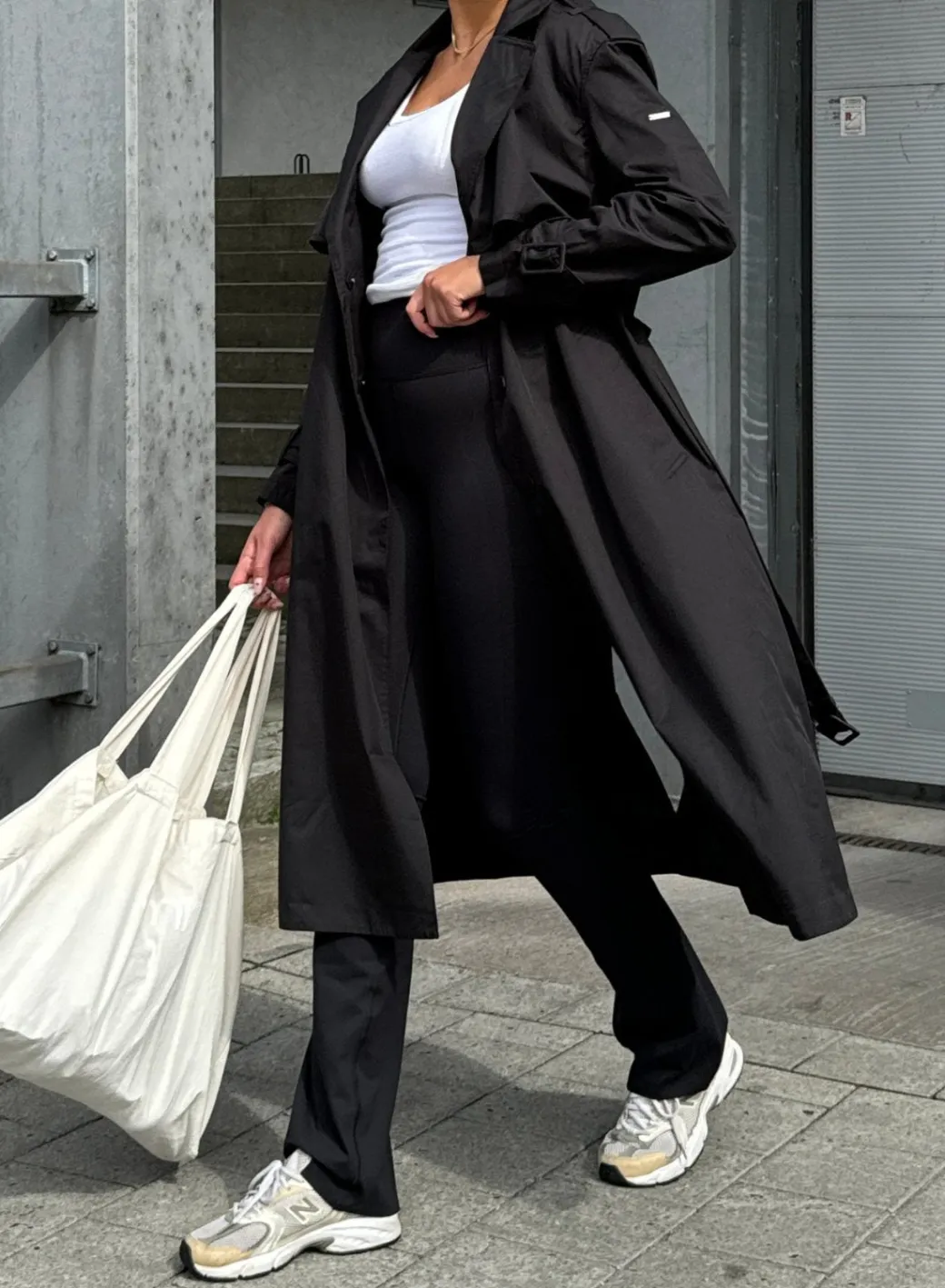 Recycled Tech Trench Coat*AIM’N New