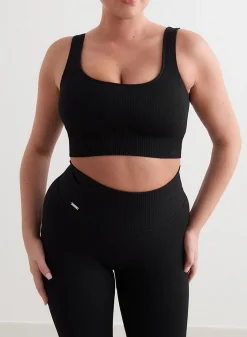 Ribbed Seamless Bra*AIM’N New