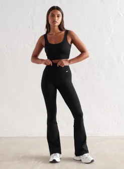 Ribbed Seamless Flare Petite Tights*AIM’N Online