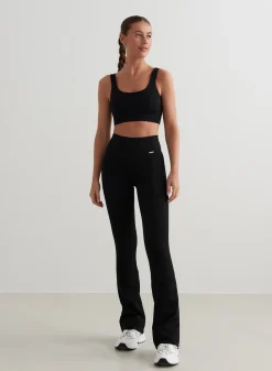 Ribbed Seamless Flare Tights*AIM’N Best