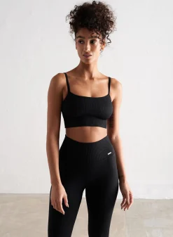 Ribbed Seamless Strap Bra*AIM’N New