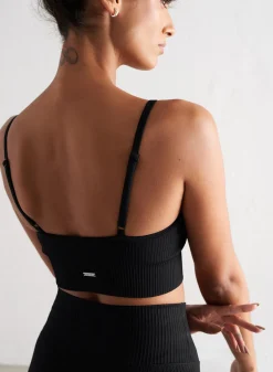 Ribbed Seamless Strap Bra*AIM’N New