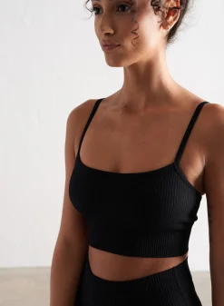 Ribbed Seamless Strap Bra*AIM’N New
