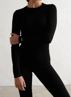 Ribbed Wool Long Sleeve*AIM’N Hot