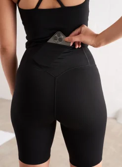 Black Sculpting Biker Shorts*AIM’N Sale