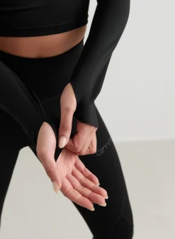 Black Sculpting Long Sleeve Bolero*AIM’N Best