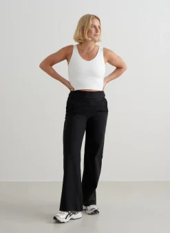 Black Sense Wide Petite Pants*AIM’N Best
