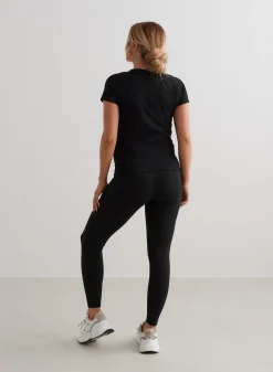 Black Soft Basic Maternity Short Sleeve*AIM’N Discount