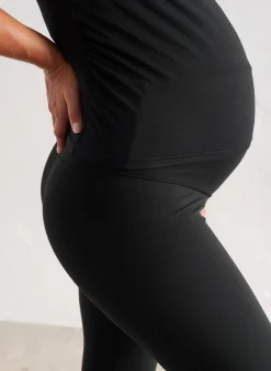Black Soft Basic Maternity Short Sleeve*AIM’N Discount