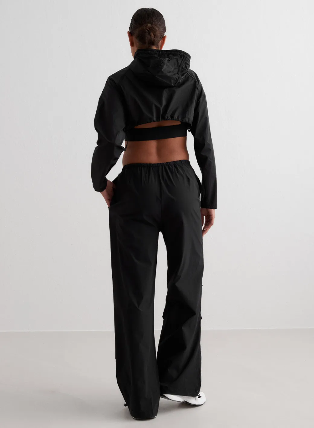 Windbreaker Plain Parachute Pants*AIM’N Hot