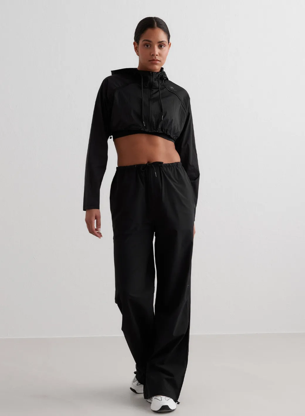 Windbreaker Plain Parachute Pants*AIM’N Hot