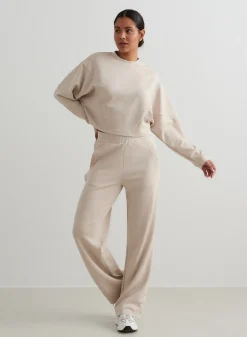 Café Au Lait Comfy Buttoned Pants*AIM’N