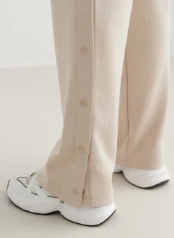 Café Au Lait Comfy Buttoned Pants*AIM’N