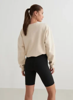 Café Au Lait Serif Sweatshirt*AIM’N Outlet