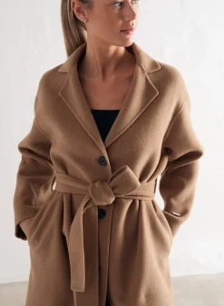 Camel Classic Wool Coat*AIM’N Clearance
