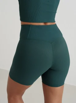 Ribbed Performance Midi Biker Shorts*AIM’N Discount