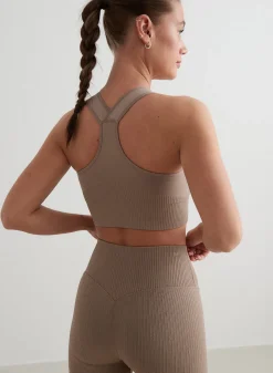 High Support Ribbed Bra*AIM’N Discount