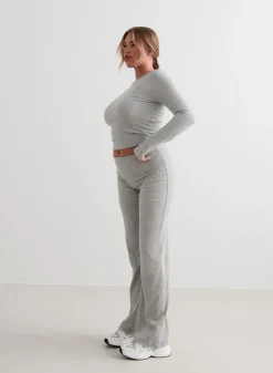 Ease Ribbed Long Sleeve Top*AIM’N Online