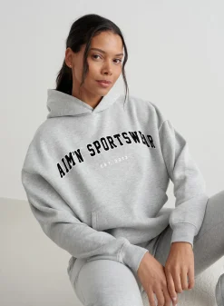 Varsity Sweat Hood*AIM’N
