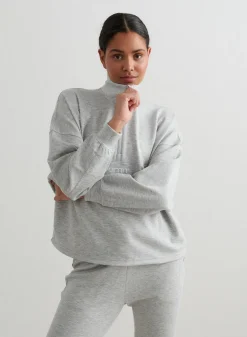 Melange Comfy Half Zip*AIM’N Discount