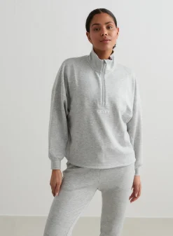 Melange Comfy Half Zip*AIM’N Discount