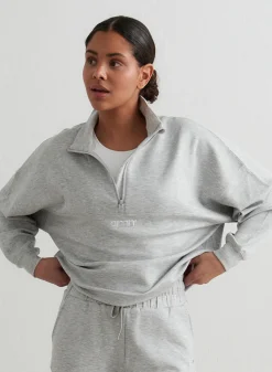 Melange Comfy Half Zip*AIM’N Discount
