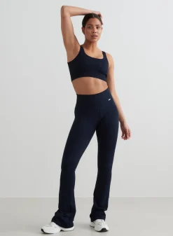 Ribbed Seamless Flare Tights*AIM’N Outlet