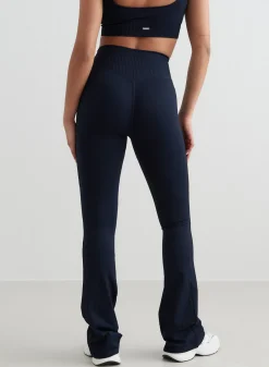 Ribbed Seamless Flare Tights*AIM’N Outlet