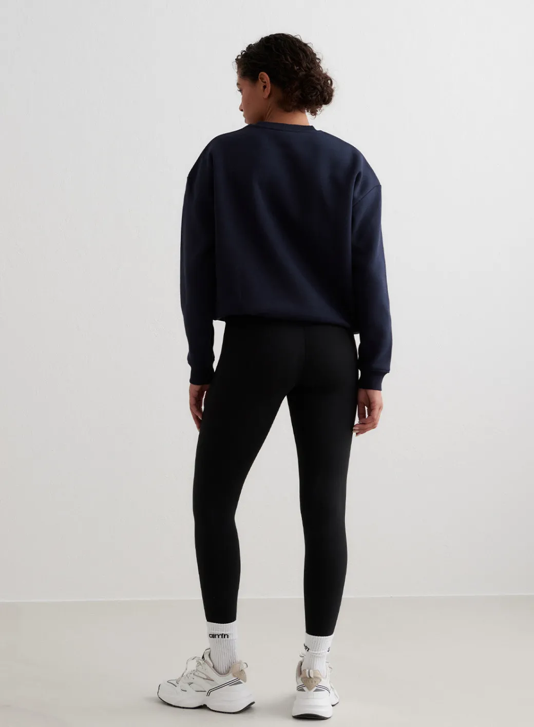 Navy Varsity Sweatshirt*AIM’N Best