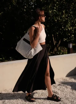Off-white Beach Tote Bag*AIM’N Sale