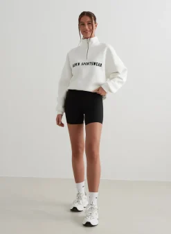 Off-White Varsity Sweat Half Zip*AIM’N Online