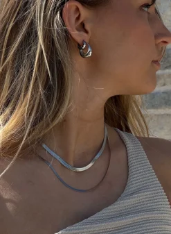 Waterproof Drop Hoop Earrings*AIM’N Sale