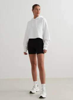 White Cropped Hoodie*AIM’N Online