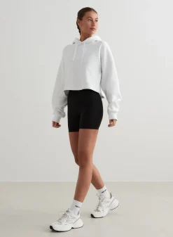 White Cropped Hoodie*AIM’N Online
