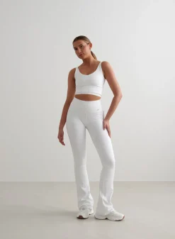 Ribbed Seamless Flare Tights*AIM’N Best